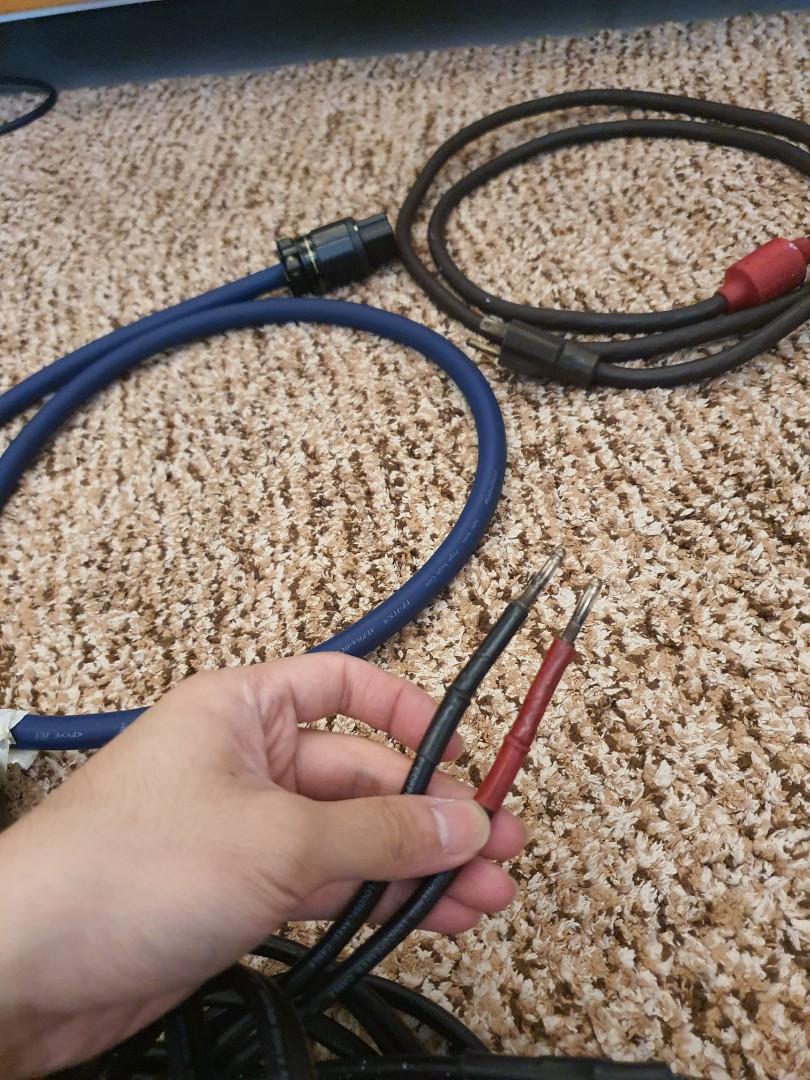 Audio Note Speaker cable Crystal Copper Cable 3M audiophile, Audio, Soundbars, Speakers