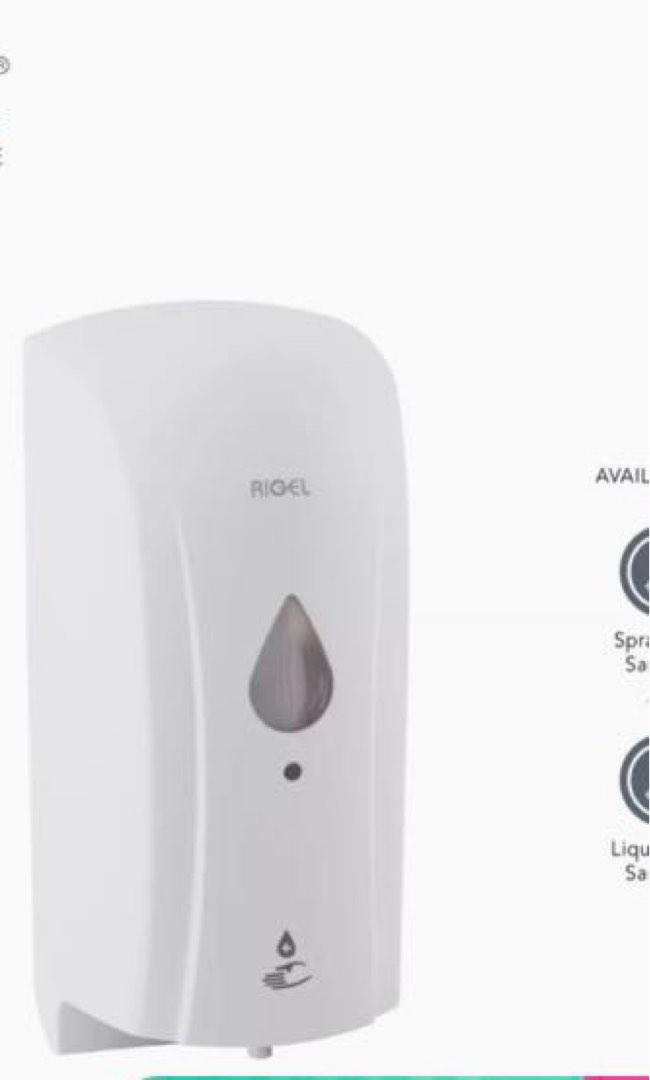 RIGEL Automatic Hand Sanitizer Dispenser 500ML (Spray Type), Furniture & Home Living, Bathroom