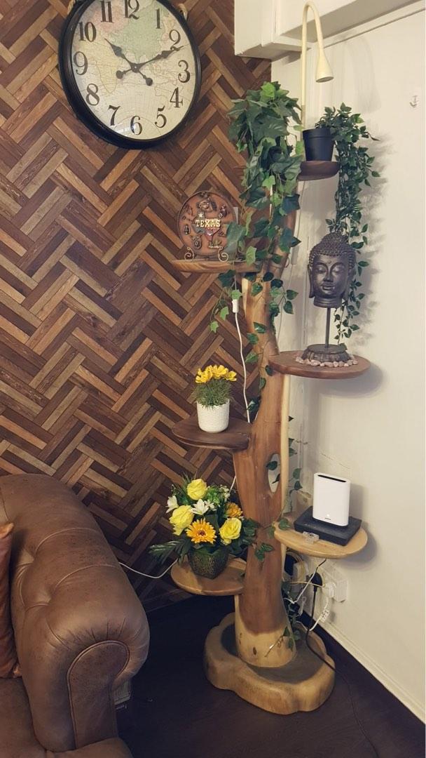 Authentic Teak wood shelving (6 tiers), Furniture & Home Living, Home ... - Teak Wood Shelving Units For Luxury Apartments