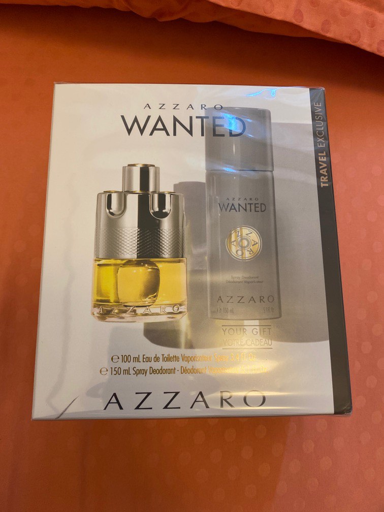 Azzaro Wanted Travel Exclusive 100ml Vaporosateur Spray + 150ml