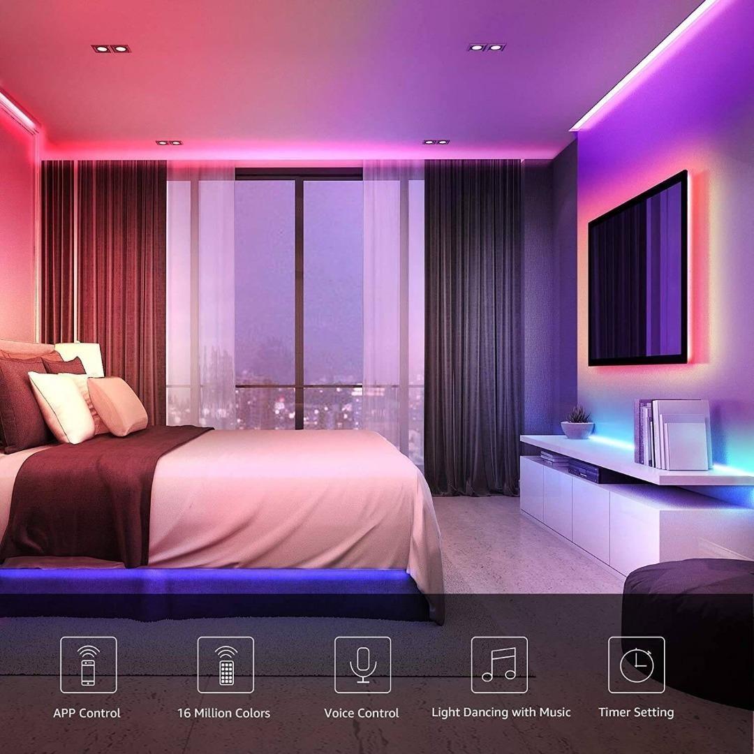 [B2173] Lepro Led Strip Lights 16.4ft Smart Light Strips with App