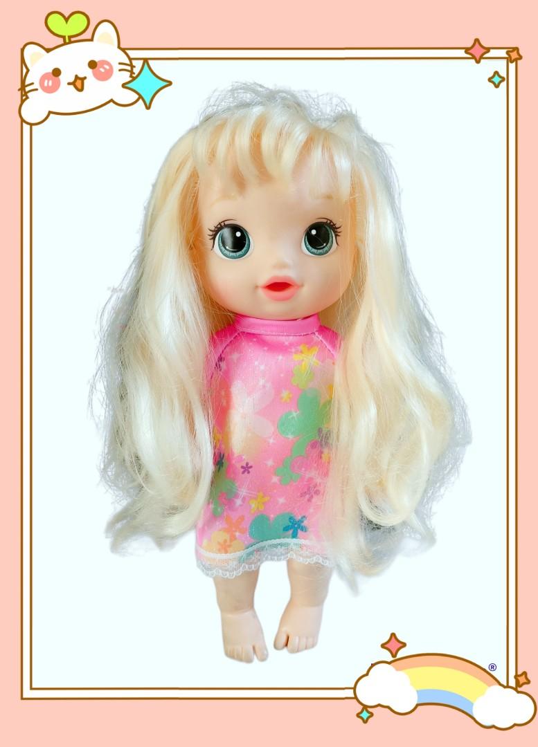 Baby alive best sale long hair