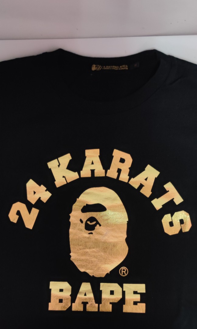 Bape x 24 karats A bathing ape, Men's Fashion, Tops & Sets, Tshirts