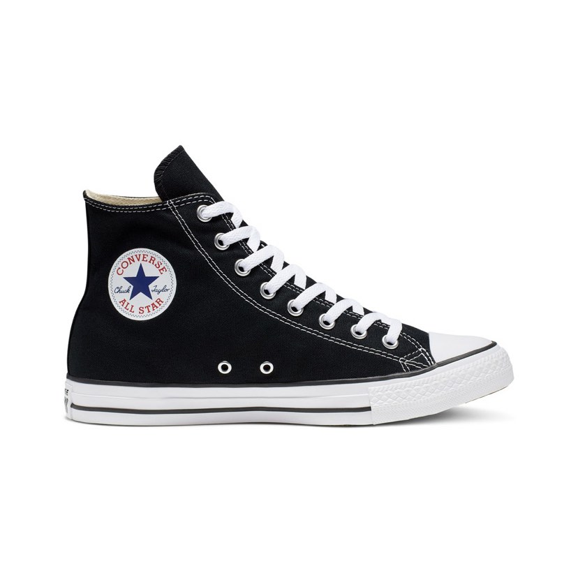 All star all best sale black converse