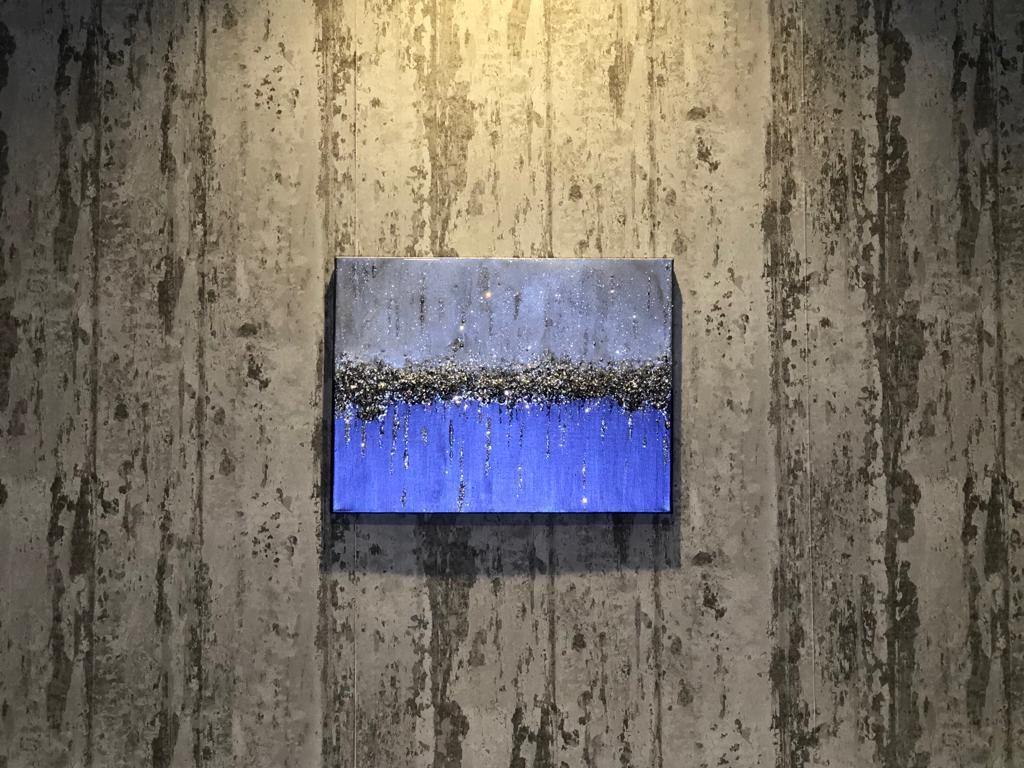 Bling Canvas Painting/ Resin Art/ Stunning Art Painting, Furniture