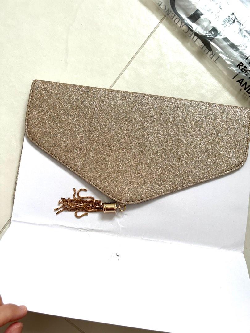 Gold bag shop asos