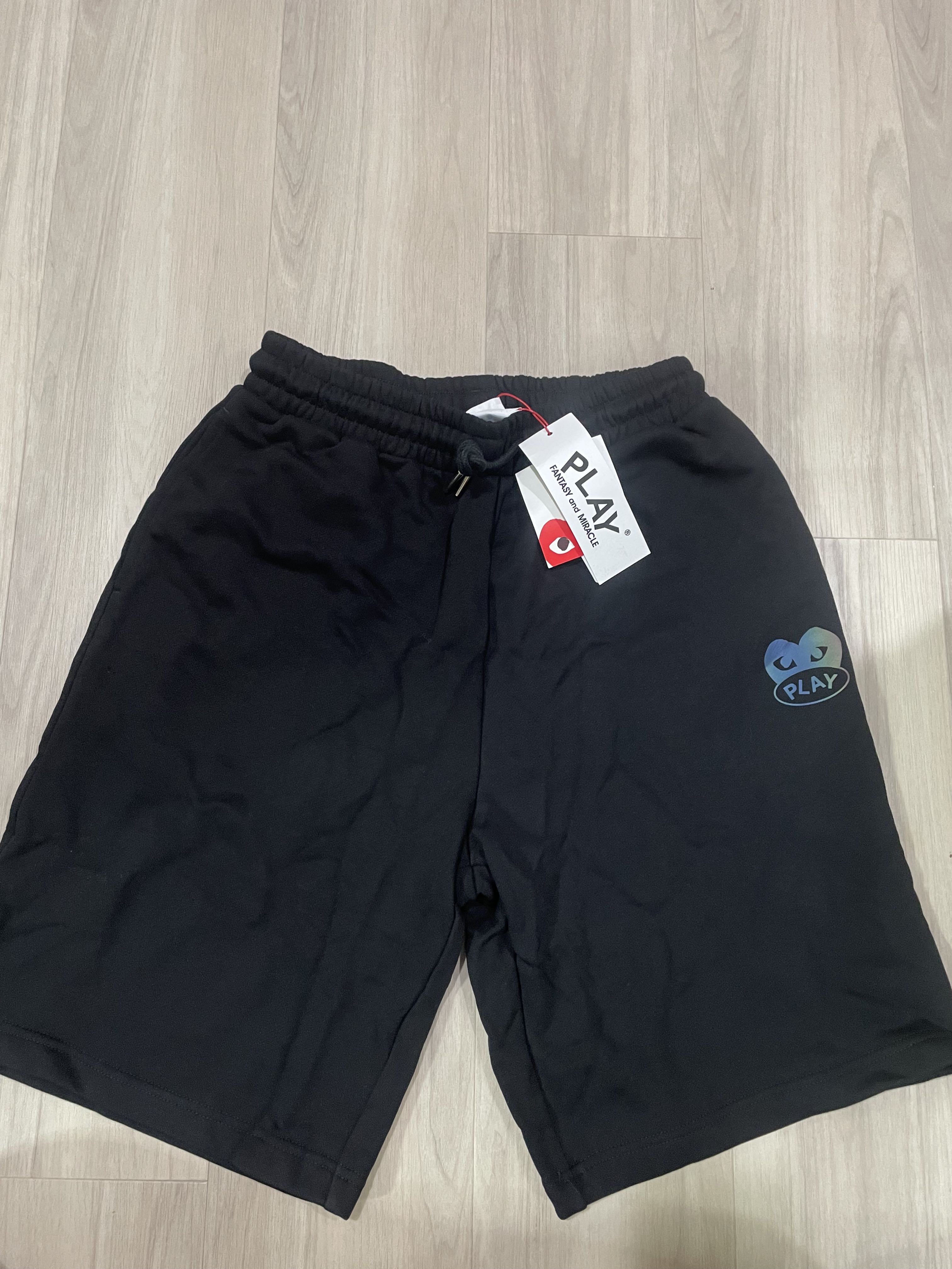 Brand new PLAY Fantasy and Miracle Cotton shorts Reflective