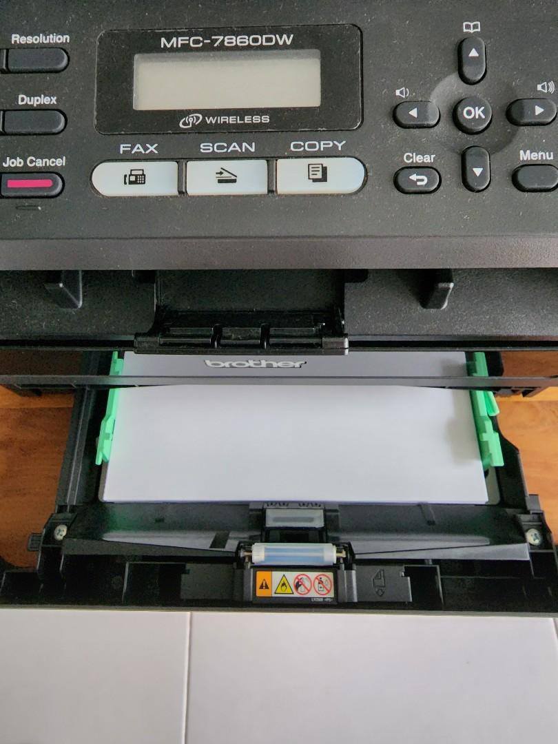 Brother mfc printer 7860dw computers tech printers scanners