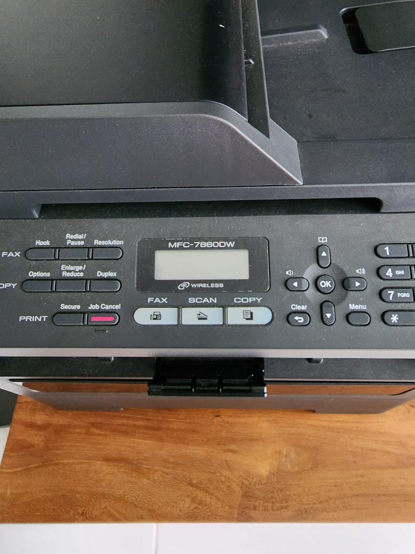 Brother MFC Printer 7860DW, Computers & Tech, Printers, Scanners