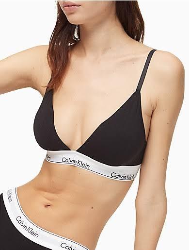 Calvin Klein Modern Cotton Triangle Bralette - Women's