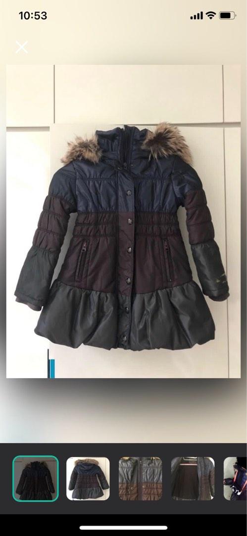 Girls long hot sale winter coat