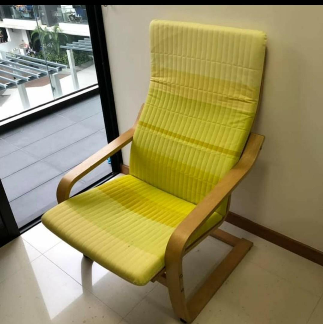Cheapest Poang chair in Singapore, Furniture & Home Living, Furniture