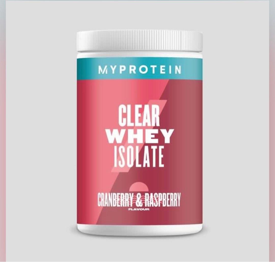 Clear Whey Isolate Cranberry MyProtein, Health & Nutrition, Health