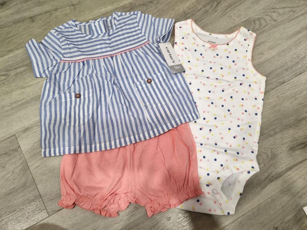 *Clearance* Authentic Brand New Carter's Baby Girl's Clothing Set 12M