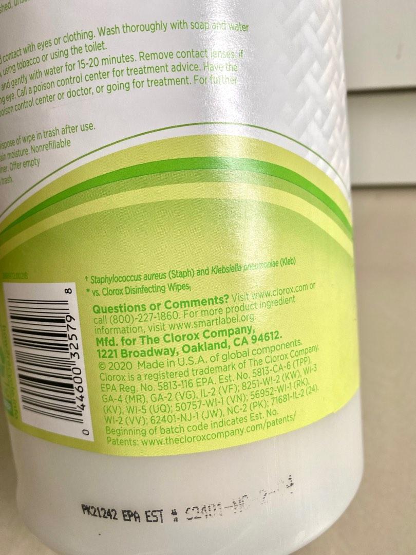 Clorox MultiPurpose Paper Towel Wipes, Furniture & Home Living