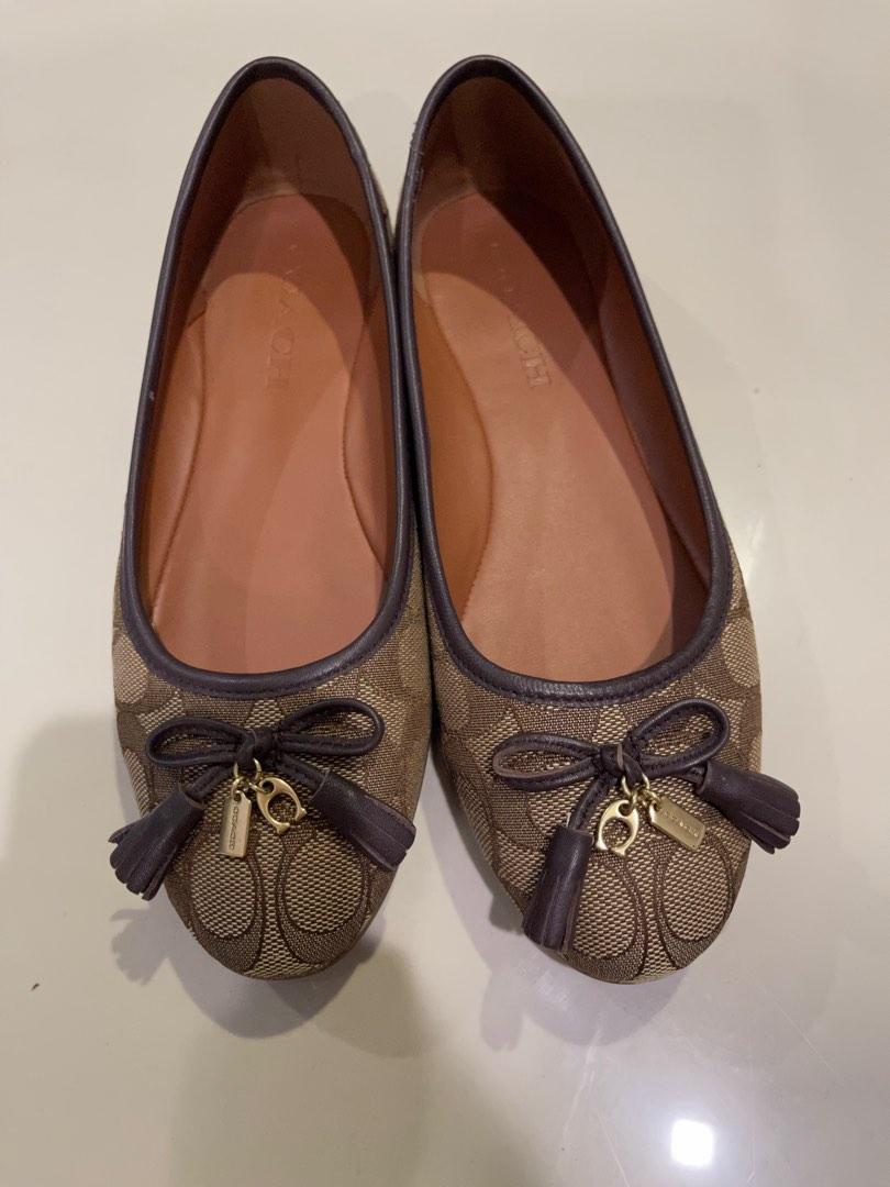 Coach flat top shoes price