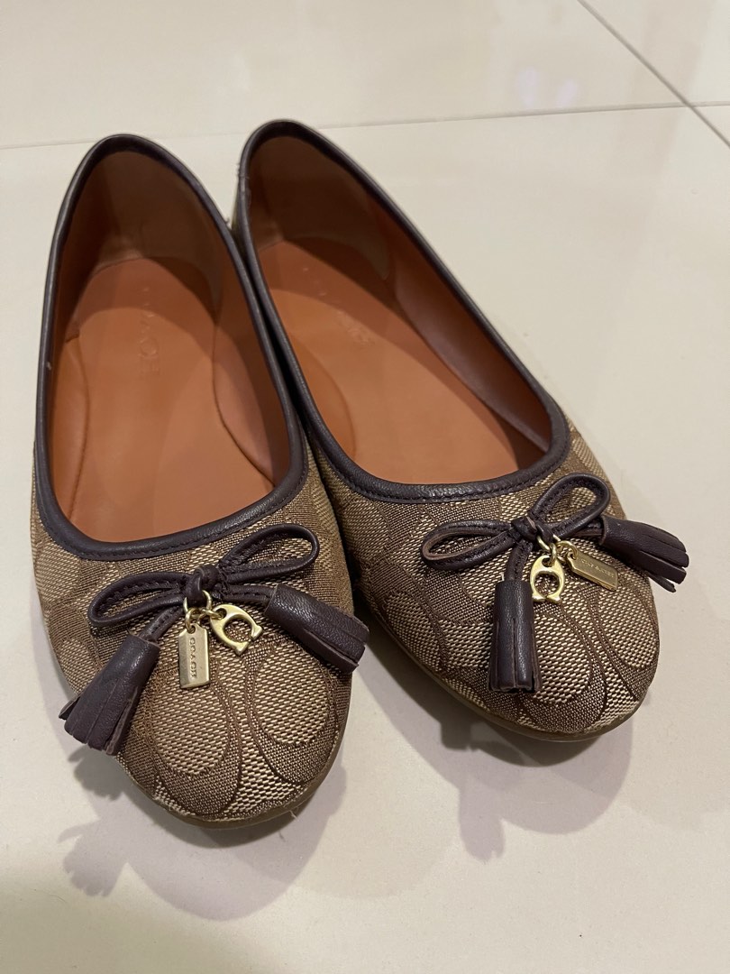 Coach flat new arrivals shoes price