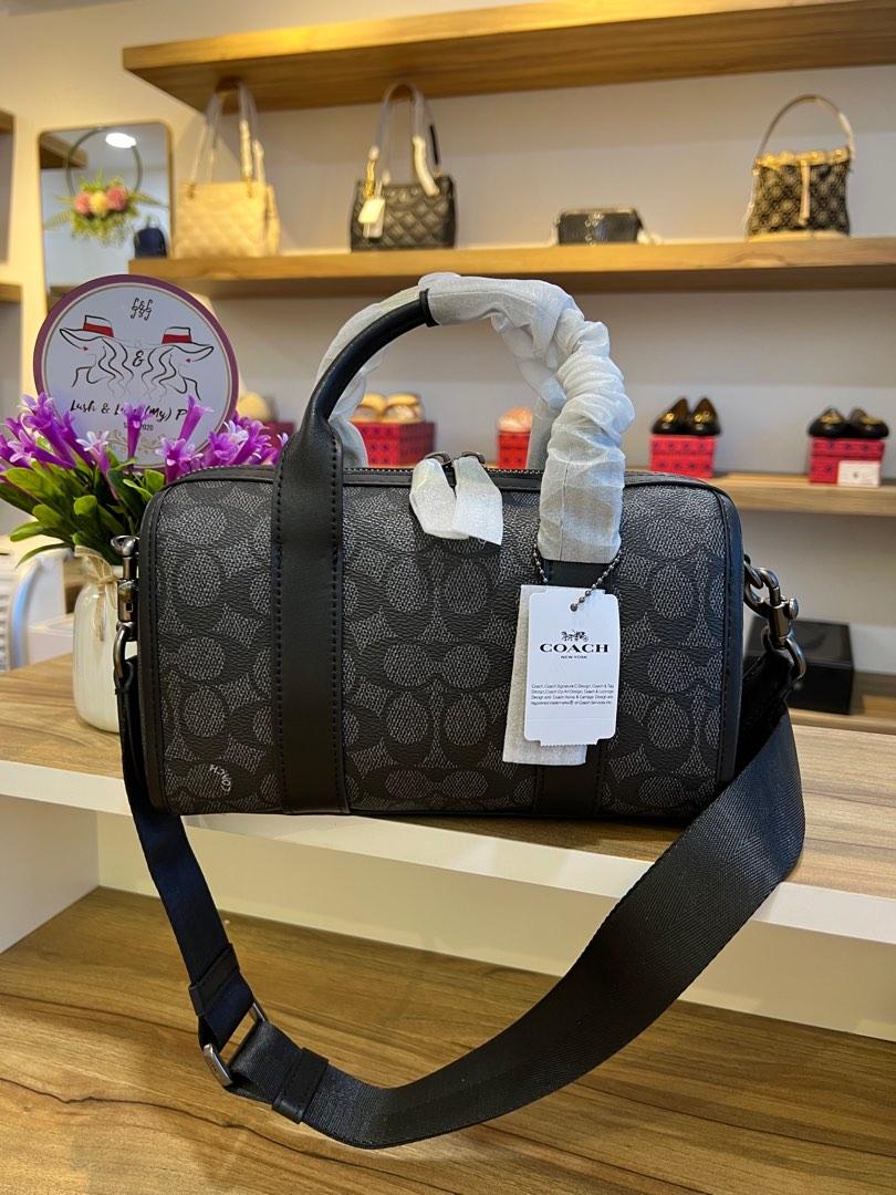 Coach Gotham Duffle Crossbody in Signature Canvas Men s Fashion