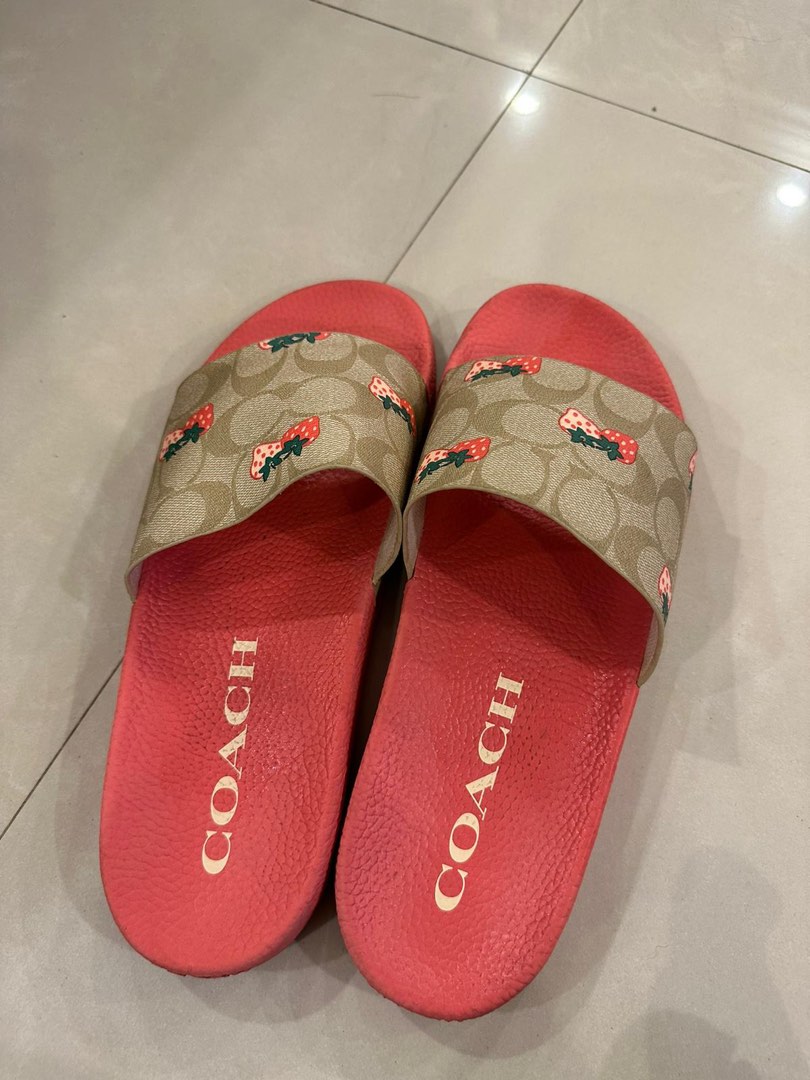 Coach flip flops size 10 hotsell