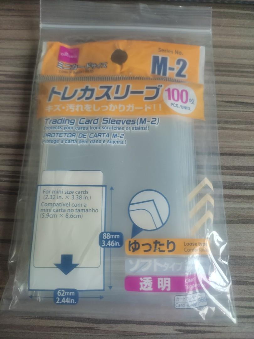 Daiso M2 tcg card sleeves, Hobbies & Toys, Toys & Games on Carousell