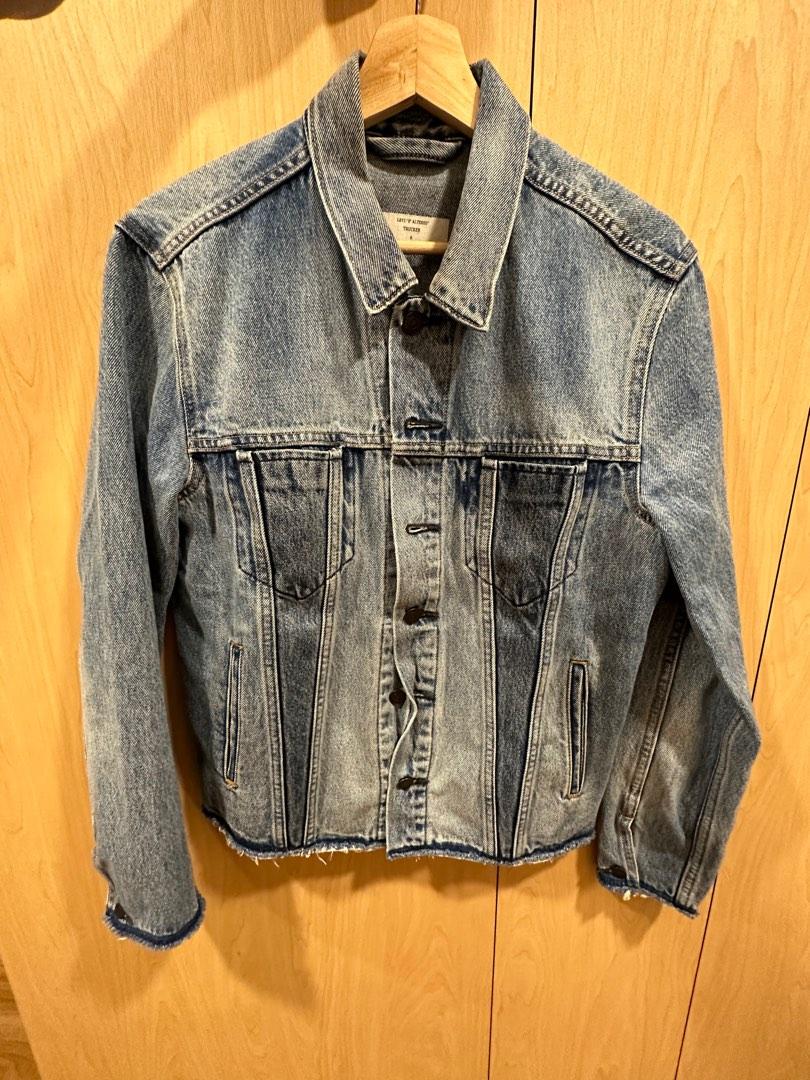 Discontinued Levi's “factory altered” trucker denim, Men's Fashion, Coats,  Jackets and Outerwear on Carousell