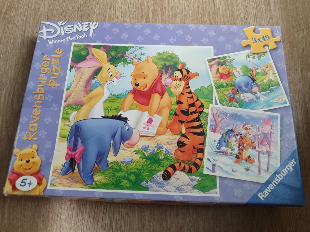 Disney Winnie the Pooh Jigsaw Puzzle, Hobbies & Toys, Toys & Games on ...