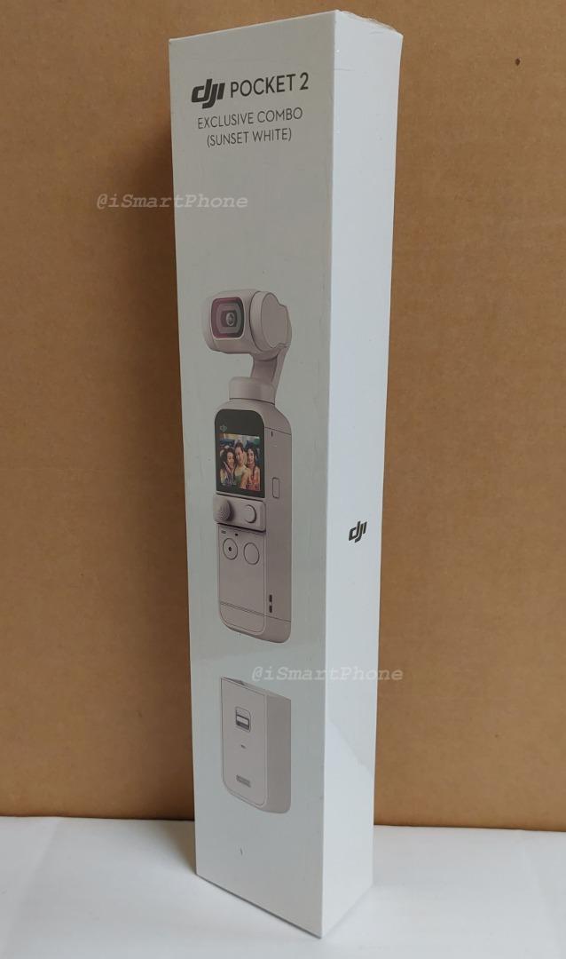 沽清out of stock )DJI Pocket 2 Exclusive Combo (Sunset White) 大疆