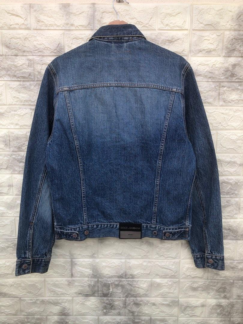 Dolce gabbana denim jacket clearance