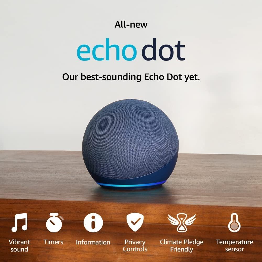 Echo Dot (5th generation, 2022 release) smart speaker with ...