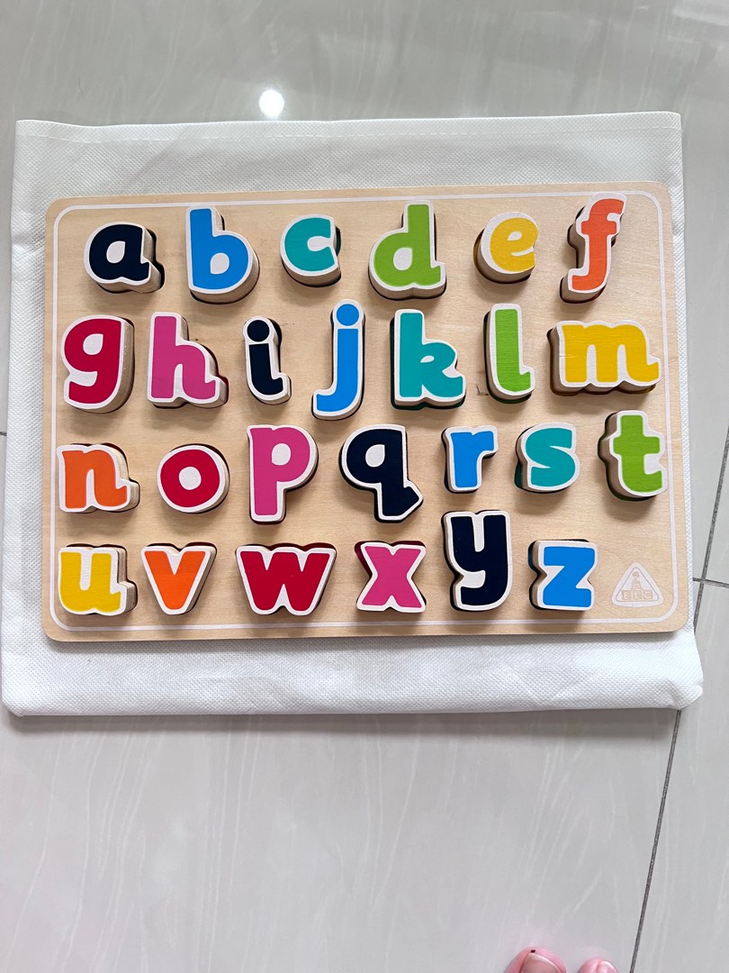 ELC Wooden Puzzle, Babies & Kids, Infant Playtime on Carousell