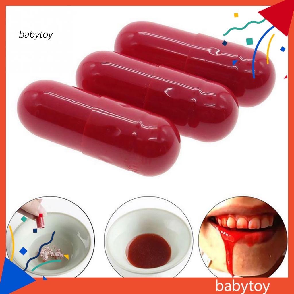 Fake blood capsules blood tube halloween props make up scary horror ...