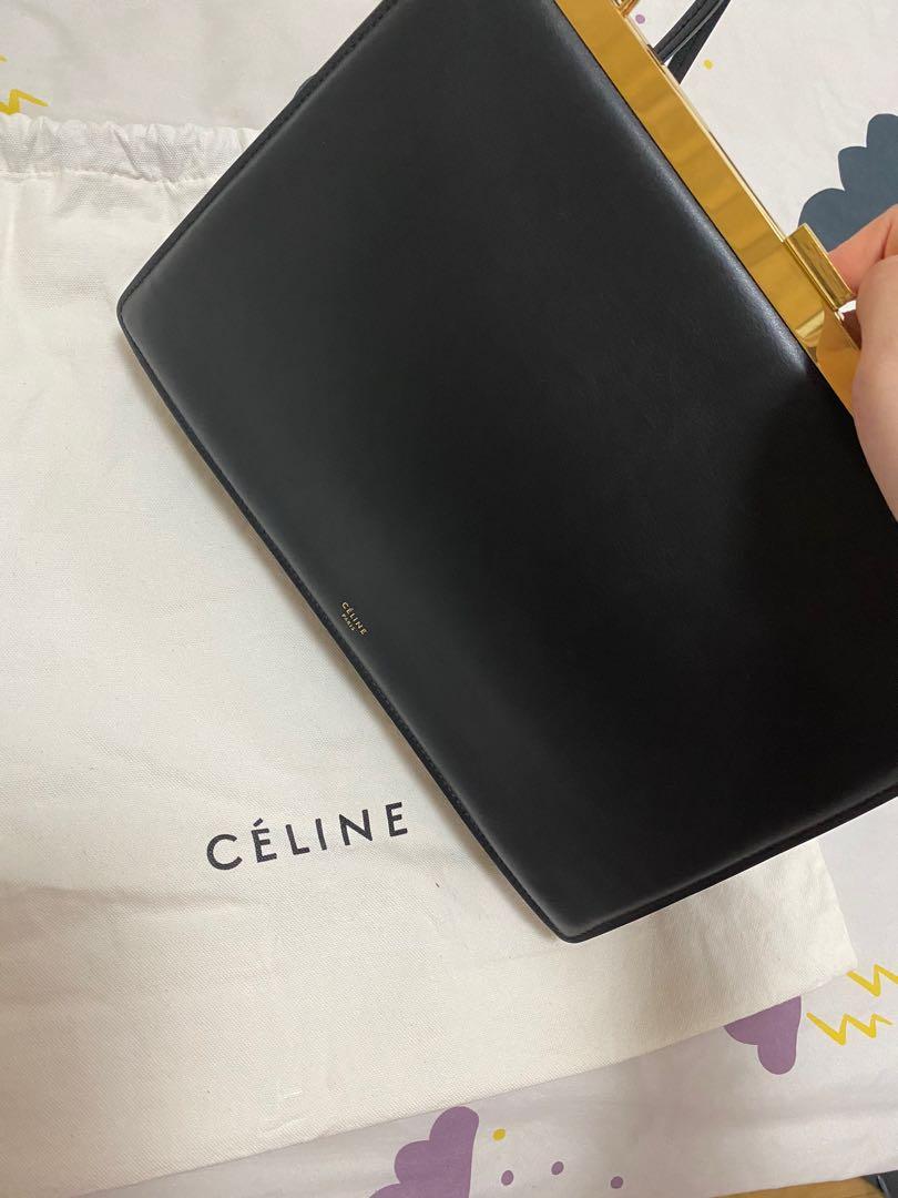Celine Clasp Shoulder Bag, Luxury, Bags & Wallets On Carousell