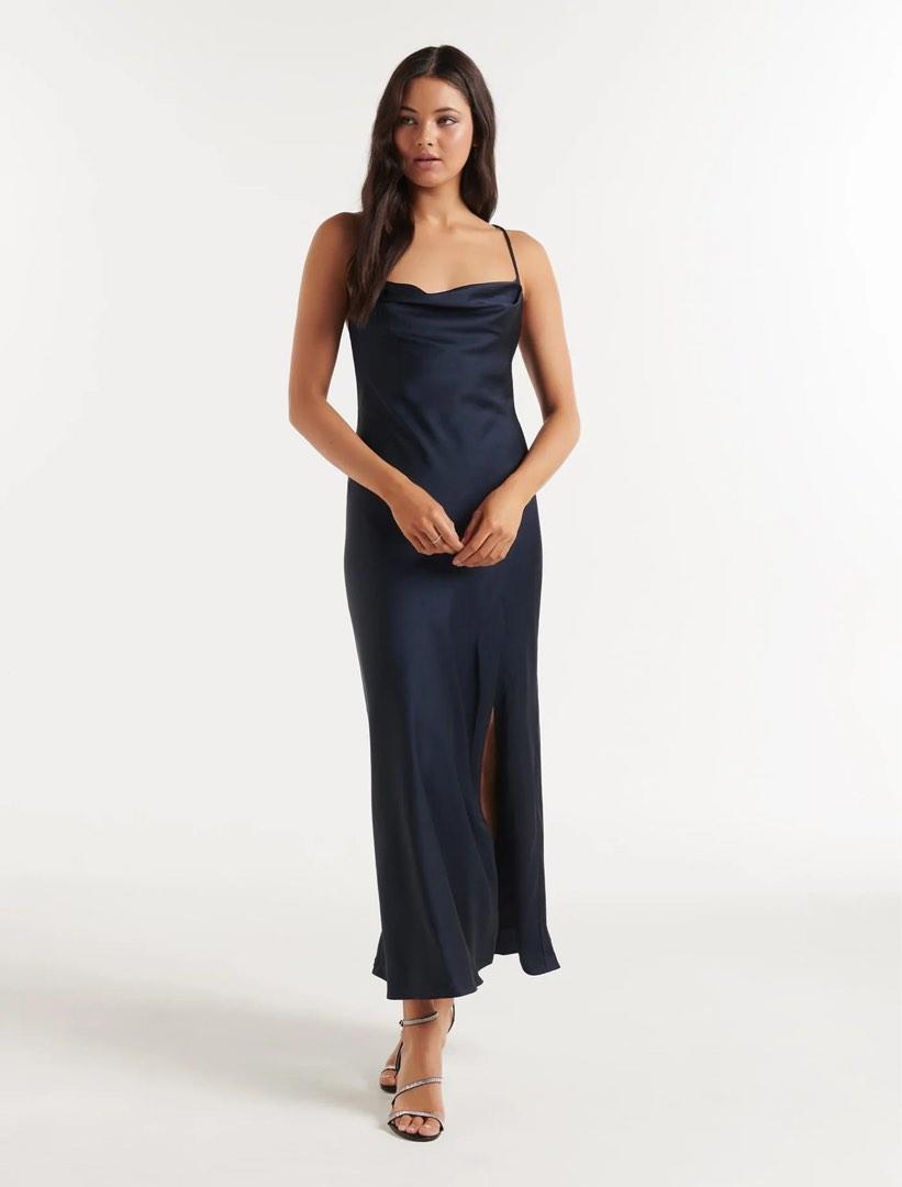 FOREVER NEW Blair Petite Back Detail Maxi Dress Women s Fashion