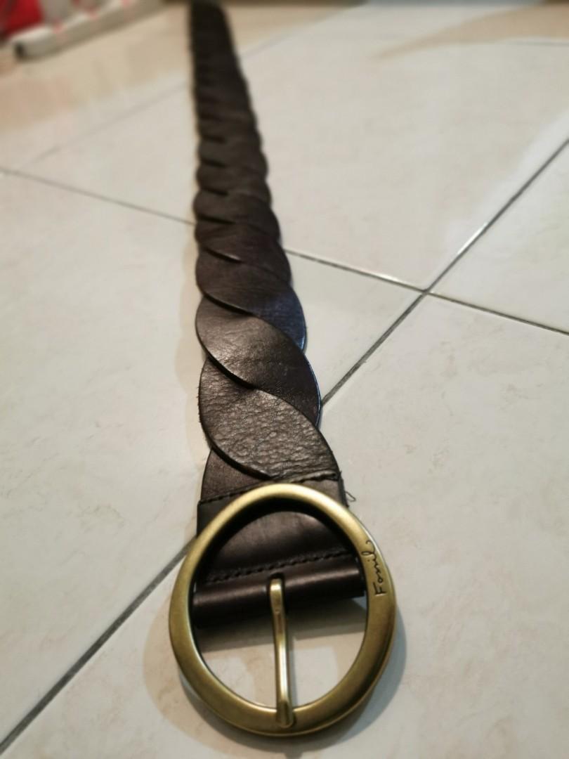 Fossil Genuine Leather Women Belts, Women's Fashion, Watches