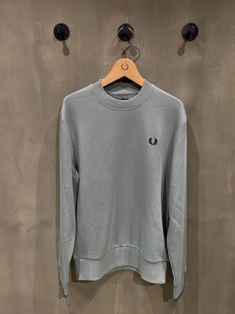 FRED PERRY 2022 秋冬新品男裝CREW NECK SWEATSHIRT (M7535) 超優惠