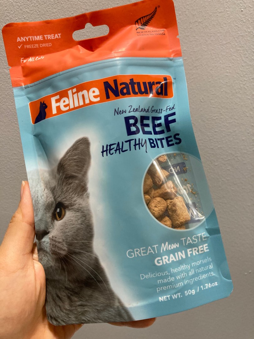Freeze Dried Cats Treat Feline Natural Beef Treats (BN), Pet Supplies