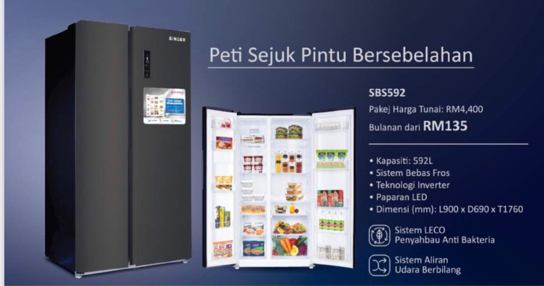 Freezer installment outlet