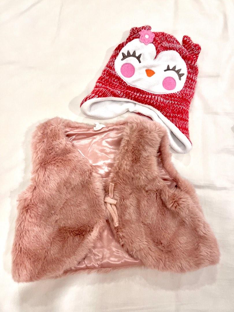 Fur vest for baby on sale