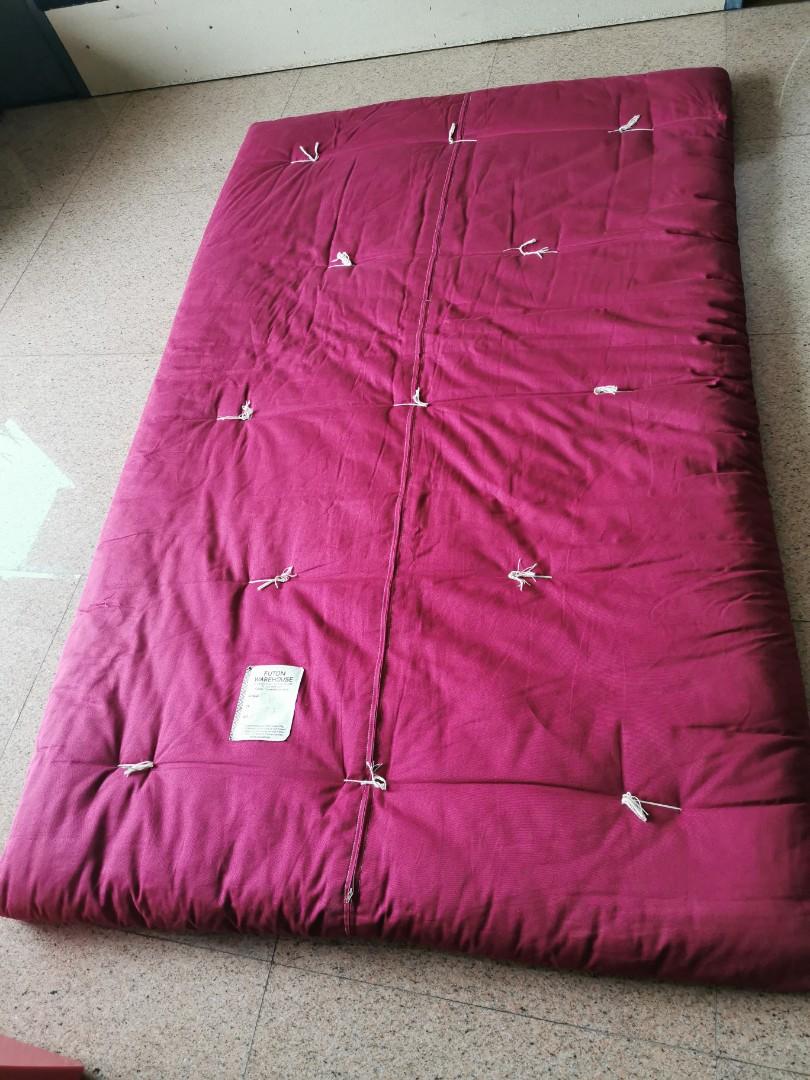 Futon Bed Mattress, Furniture & Home Living, Bedding & Towels on Carousell