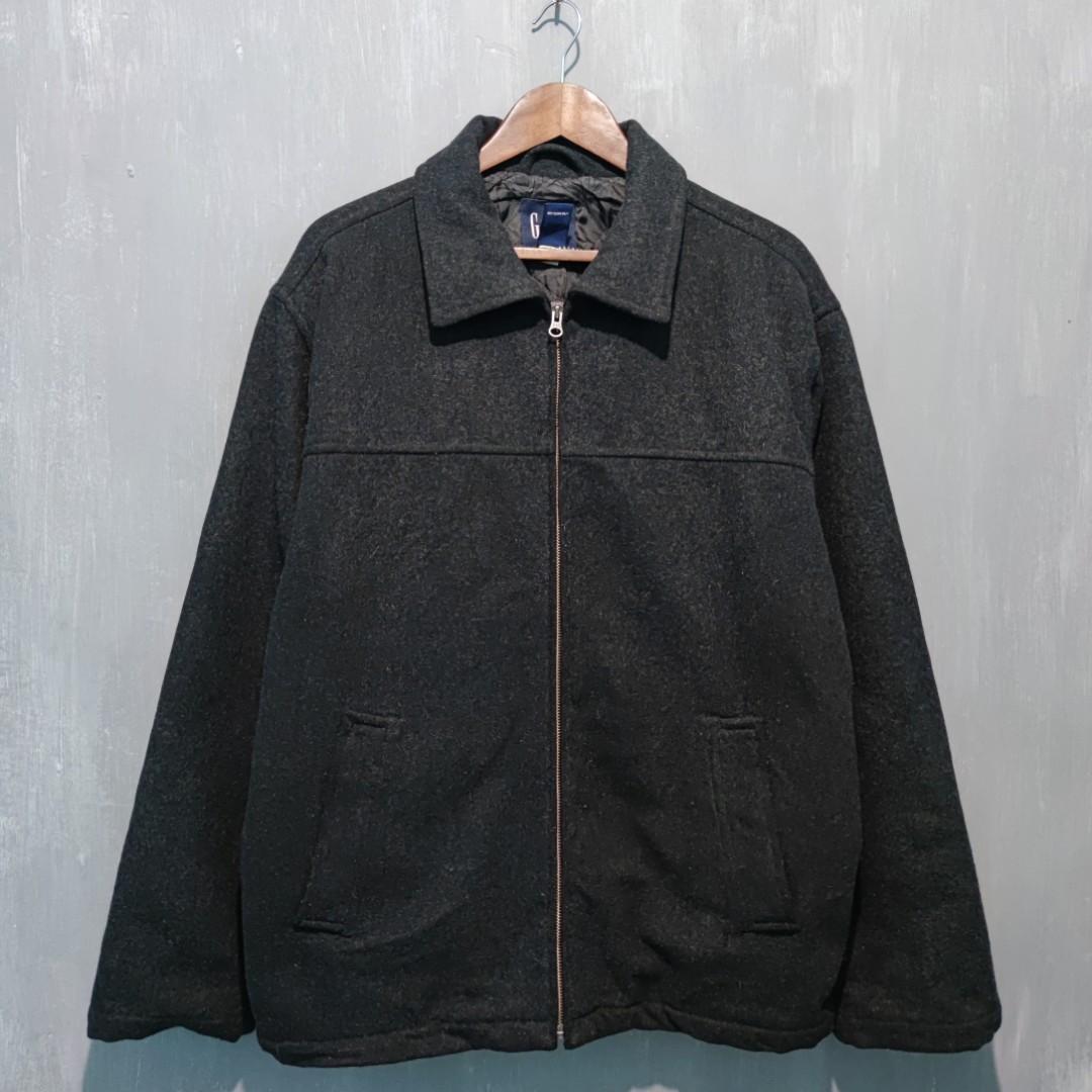 Gap Wool Padded Jacket, Men'S Fashion, Coats, Jackets And Outerwear On  Carousell