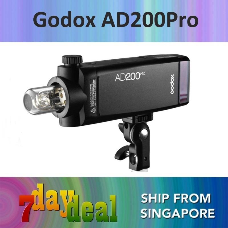 Godox AD200 Pro 200Ws Softbox Lighting Kit with S2 Bracket