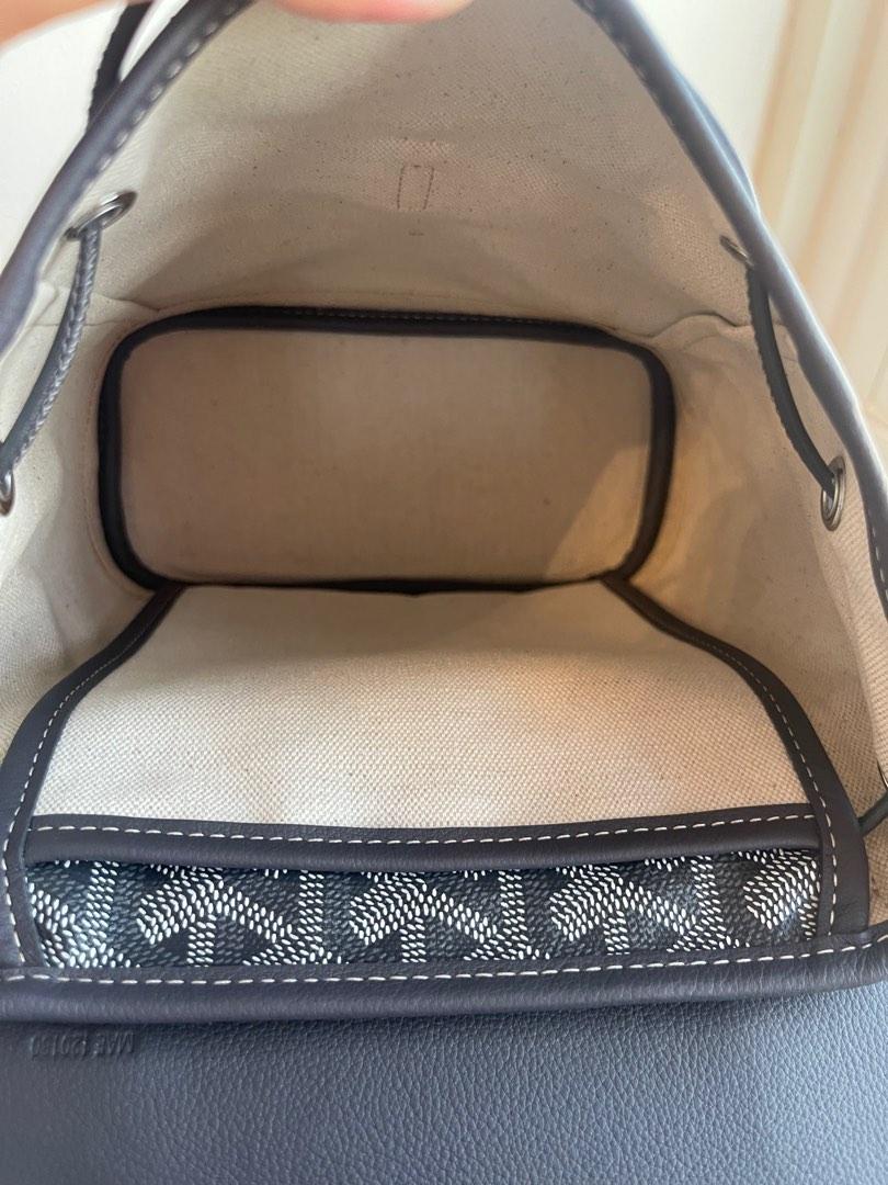 Goyard Alpin Mini Backpack grey, Luxury, Bags & Wallets on Carousell