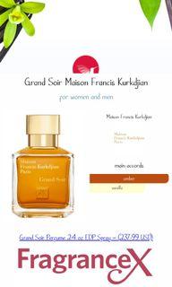 Grand Soir Mfk Decant