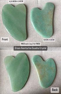 Green Aventurine Facial Tool Crystal Guasha