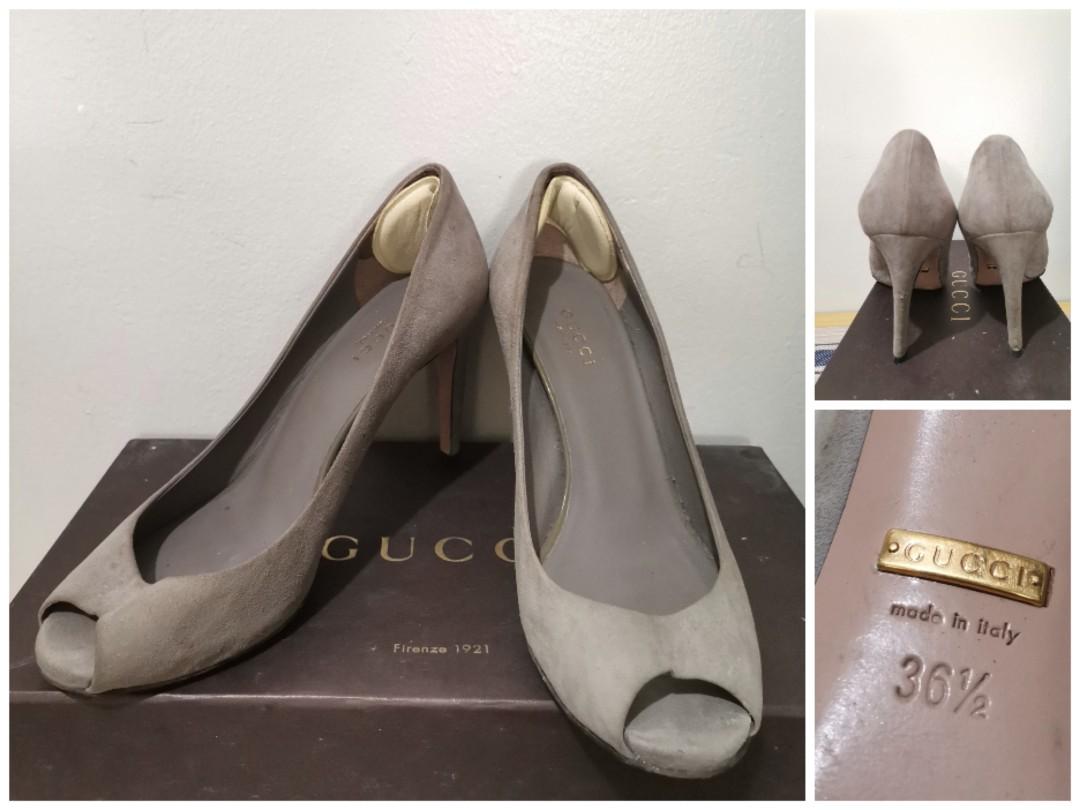 Gucci closed shoes Heels, Women's Fashion, Footwear, Heels on Carousell