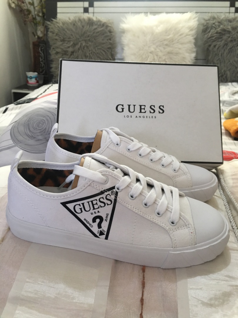 Guess canvas shoes hotsell