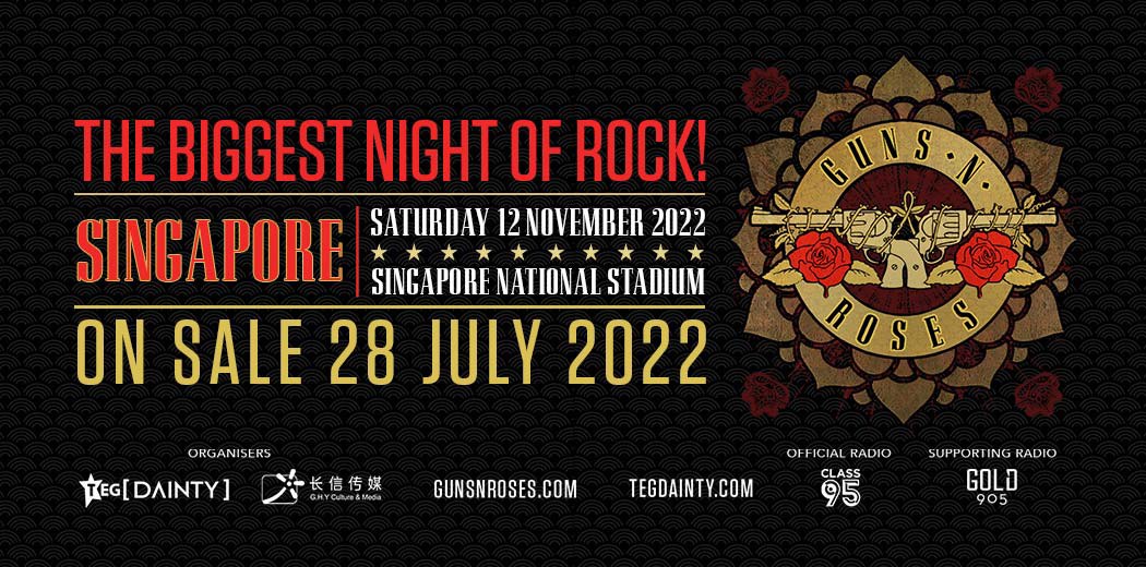 Guns N Roses Ticket 12 Nov, Tickets & Vouchers, Event Tickets on Carousell