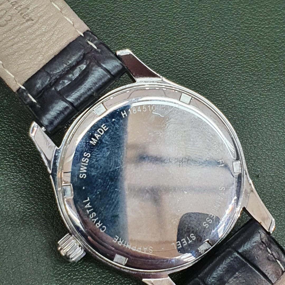 Hamilton Swiss Made Men Dress Watch H1845510, Men's Fashion, Watches