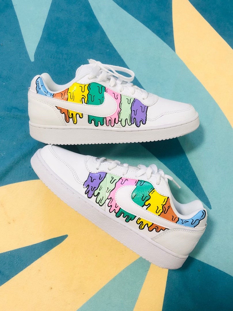 Hand painted shoes online clearance