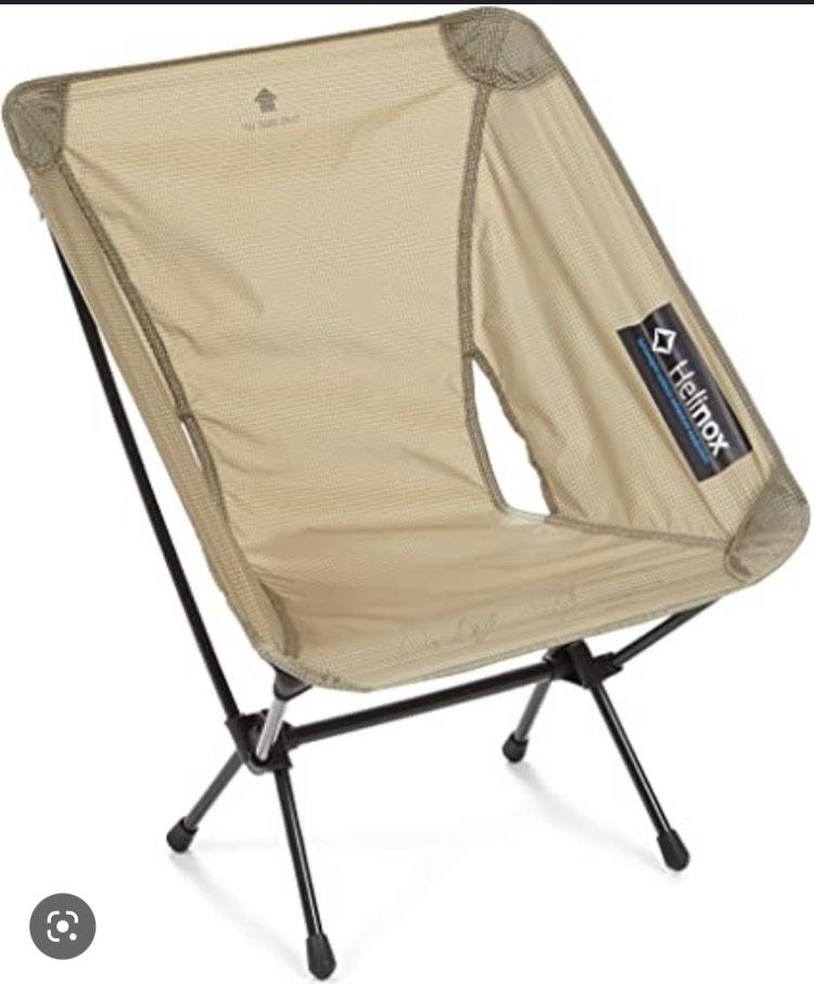 Helinox chair zero 沙色, 運動產品, 行山及露營- Carousell